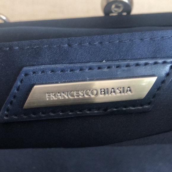 Shoulder satin bag with chain - Picture 6 of 10